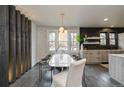 Bright dining area with a white table and modern decor at 3525 E 7Th Avenue Pkwy, Denver, CO 80206