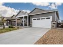 Single Gathering house with front porch at 2159 Indian Balsam Dr, Monument, CO 80132