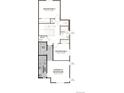Upstairs layout featuring three bedrooms including the owner's suite with ensuite bath at 24108 E Warm Springs Ave, Aurora, CO 80019