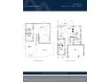 Floor plan of home with 5 beds, 3 baths, rec room, basement, great room, and 3 car garage at 456 Clear Bell Ln, Monument, CO 80132