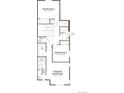 Second story floor plan highlighting the layout of the primary bedroom, bathroom, and additional bedrooms at 1368 Penner Dr, Erie, CO 80026