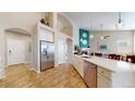 Well-appointed kitchen featuring modern appliances, ample cabinet space, and a convenient layout at 5280 Longs Peak St, Brighton, CO 80601
