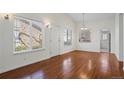 Bright living room with hardwood floors and ample natural light at 3512 S Kittredge St # A, Aurora, CO 80013