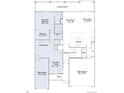Detailed floor plan featuring a Next Gen suite, open kitchen, great room, garage, and covered deck layout at 14533 Hudson Way, Thornton, CO 80602