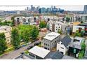 Aerial view showcasing a modern home's location in a vibrant urban neighborhood at 3205 Quivas St, Denver, CO 80211