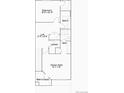 Upstairs floorplan highlighting the owner's suite, laundry, and bedroom 2 at 6562 Arbor Blvd # 2, Thornton, CO 80602