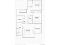Upstairs floor plan showing Owner's Suite, Walk-in Closet, laundry, Bath 2, and bedrooms at 577 Nightsky St, Erie, CO 80516