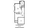 Floor plan showing a finished basement with a rec room, bedroom, bathroom, storage, and an unexcavated area at 9085 Rifle St, Commerce City, CO 80022
