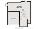 Unfinished lower level with an option to finish at 1322 Bloom St, Brighton, CO 80601