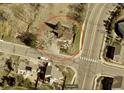 Bird's-eye view of a house and surrounding neighborhood at 1517 Stanley Dr, Erie, CO 80516