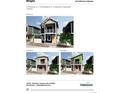 Various exterior elevations displaying two-story homes with inviting curb appeal and colorful doors at 13031 E 103Rd Pl, Commerce City, CO 80022