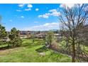 Scenic view of the surrounding green space, trees and community from the property at 7040 E Girard Ave # 406, Denver, CO 80224