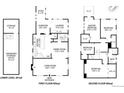 Detailed floor plan showcasing the layout of this home's multiple levels and spacious room dimensions at 368 S Humboldt St, Denver, CO 80209