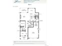 Main floor plan featuring an open layout, including a great room, kitchen, dining area, and study at 11653 Poetry Pl, Parker, CO 80134