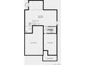 Unfinished basement with crawlspace and storage areas at 7255 Prairie Sage Pl, Littleton, CO 80125