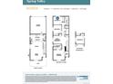Floor plan showcasing a spacious layout with kitchen, living areas, and multiple bedrooms upstairs at 1440 Coral Pl, Longmont, CO 80501