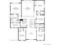 Upper floor plan with primary suite, 3 bedrooms, and a loft at 5816 Las Rosas Dr, Parker, CO 80134