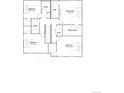 Second floor layout featuring bedrooms, bathrooms, laundry room and owner's suite at 21965 E 39Th Ave, Aurora, CO 80019