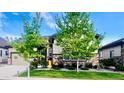 Charming home exterior with well-manicured lawn and mature trees in front yard at 6450 S Riverwood Ct, Aurora, CO 80016