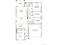 Spacious open-concept floor plan with three bedrooms, study, two bathrooms, kitchen and 2-car garage at 8241 Rockvale Dr, Littleton, CO 80125