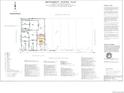 Improvement survey plat showing property lines and new zone lot details at 2561 W Dartmouth Ave, Denver, CO 80236