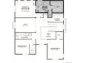 Second floor plan featuring owner's bedroom, loft, laundry room, and two additional bedrooms at 24708 E 40Th Ave, Aurora, CO 80019