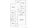 Detailed floor plan showcasing bedrooms, bathrooms, kitchen, living spaces, laundry room, and garage layout at 15275 Milwaukee St, Thornton, CO 80602