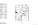 Detailed first floor plan illustrating the layout and dimensions of the home at 1738 Edgewater Pl, Longmont, CO 80504