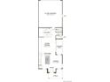 Open-concept first floor layout with a connected kitchen, dining, and living area, plus a convenient 2-car garage at 4594 S Versailles St # B, Aurora, CO 80015