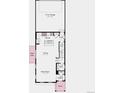 The main floor of this home includes a 2-car garage, kitchen, dining room, great room, powder room, foyer, porch, and patio at 2071 Generations Aly, Brighton, CO 80601