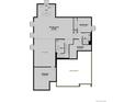 Basement floorplan featuring a recreation room, bedroom 7 with bath, unfinished storage and unfinished storage at 8601 Yellowcress St, Littleton, CO 80125