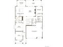 Open-concept first floor featuring a gourmet kitchen, great room, dining, study, 3-car garage and covered patio at 8601 Yellowcress St, Littleton, CO 80125