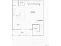 A detailed layout of a kitchen, nook, deck, and great room with labeled dimensions, including an open-to-below area at 6727 E 149Th Ave, Thornton, CO 80602