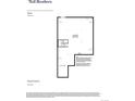 Basement floor plan featuring an unfinished basement with optional window placements at 231 Leafy Aster Ln, Castle Rock, CO 80104