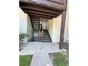 Exterior stairs leading to units, showing the building's access point and design at 17361 E Mansfield Ave # 521R, Aurora, CO 80013
