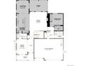 First floor layout featuring a gourmet kitchen, great room, dining room and a 3-car garage at 4728 Twelve Oaks Way, Castle Rock, CO 80104