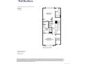 Third floor plan exhibiting a primary bedroom suite, bathroom, laundry, and additional bedroom at 835 Josephine Way, Superior, CO 80027