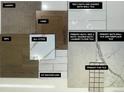 Selection of interior materials for this home at 428 Welded Tuff Trl, Castle Rock, CO 80104