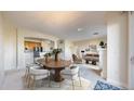 Bright living space features a modern design with an open concept to the kitchen at 2500 E Cherry Creek South Dr # 213, Denver, CO 80209