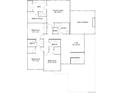 Upstairs floor plan features the owner's suite, bedrooms, bathrooms, laundry, and a loft at 1167 Morning Side Dr, Erie, CO 80516