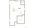 Unfinished basement with plumbing rough-in for future expansion at 1111 Joseph Pl, Erie, CO 80026