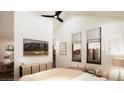 Bright, spacious bedroom with high ceilings, neutral tones, and ample natural light at 5764 W 92Nd Ave, Westminster, CO 80031