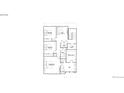 Third floor architectural plan displaying bedroom layouts, bathroom locations, and closet spaces in a clear, detailed view at 8859 Waterleaf Ln, Littleton, CO 80125