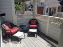 Relaxing porch area with outdoor furniture, perfect for enjoying the fresh air at 2240 S Pagosa Ct # B, Aurora, CO 80013