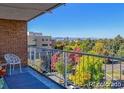 Private balcony offering scenic city views at 4800 E Hale Pkwy # 709N, Denver, CO 80220