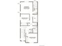 Second floor floorplan showing the primary bedroom, two additional bedrooms, and two bathrooms at 6591 N Netherland St, Aurora, CO 80019