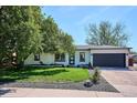 Charming single-story home with well-manicured lawn and a mature shade tree creating curb appeal at 3200 Ames St, Wheat Ridge, CO 80212