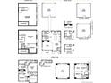 Detailed architectural floor plans for lower level, main level and upper level with garages and storage options at 14228 Currant St, Broomfield, CO 80020