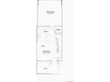 First floor plan featuring a kitchen, nook, great room, patio, and 2-bay garage at 6578 E 149Th Ave # 3, Thornton, CO 80602