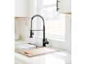 Close up of kitchen sink, featuring modern faucet and countertops at 930 S Lowell Blvd, Denver, CO 80219